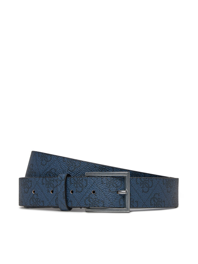 Guess Чоловічий ремінь Guess Vezzola Belts BM7781 P3435 Cиній