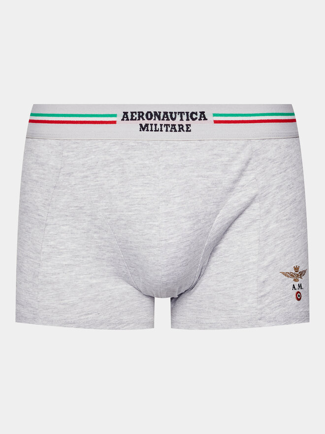 Aeronautica Militare Aeronautica Militare 2er-Set Boxershorts AM1UBX001 Grau
