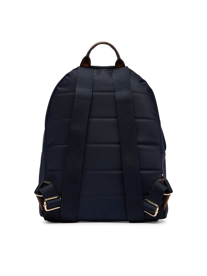Tommy Hilfiger Rucksack Tommy Hilfiger Popette Dome Backpack Corp AW0AW19243 Dunkelblau