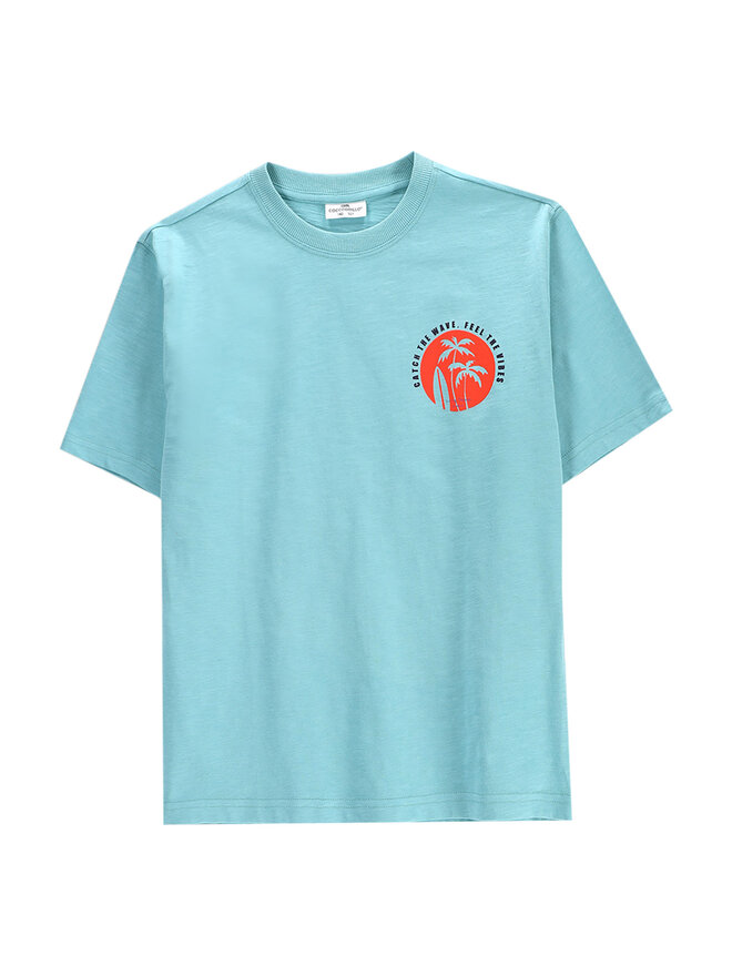 Coccodrillo Coccodrillo Camiseta WC5143201HBJ Azul Regular Fit