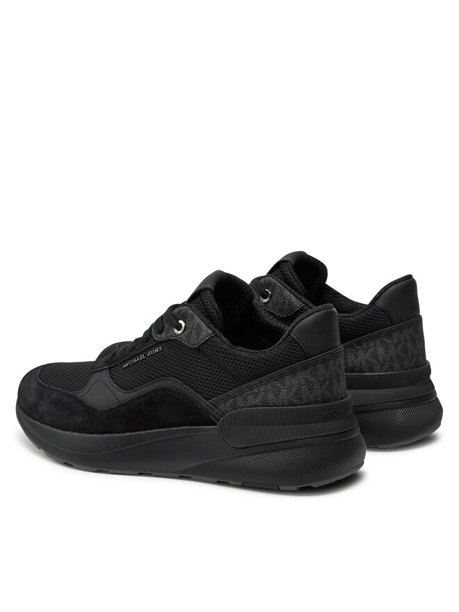 MICHAEL Michael Kors Tenisice MICHAEL Michael Kors Trevor Mixed-Media Trainer 42F4TRFS7D Crna