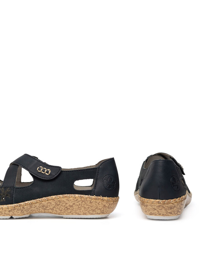 Rieker Halbschuhe Rieker 44856-14 Dunkelblau