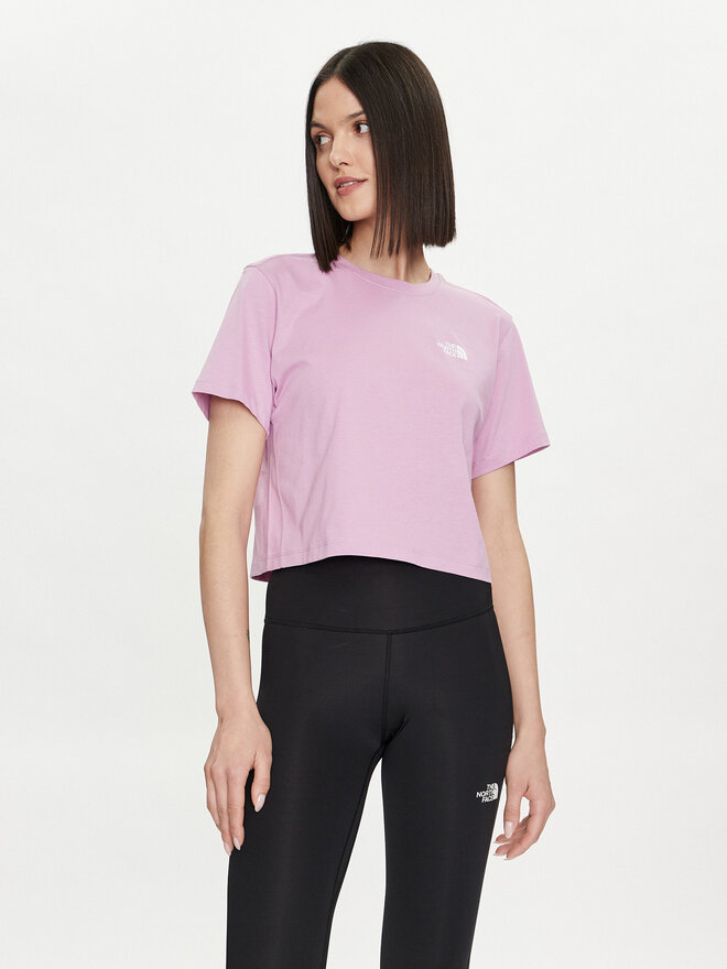 The North Face The North Face Marškinėliai NF0A880N Rožinė Regular Fit