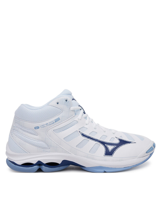 Mizuno Sálovky Mizuno Wave Voltage 2 Mid V1GA2465 Bílá