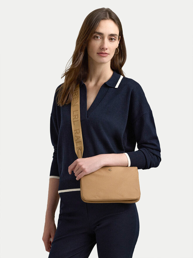 LAUREN RALPH LAUREN Ročna torba LAUREN RALPH LAUREN 431951345001 Rjava