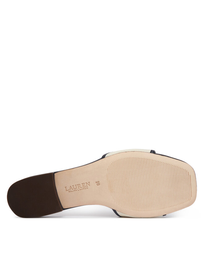 LAUREN RALPH LAUREN Pantoletten LAUREN RALPH LAUREN Everley Sld2 802P04395001 Écru