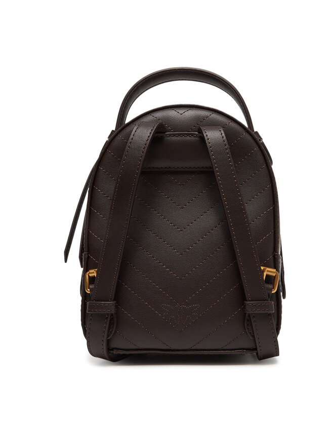 PINKO Plecak PINKO Love Click Mini Backpack PE 25 PLTT 103614 A1J2 Brązowy
