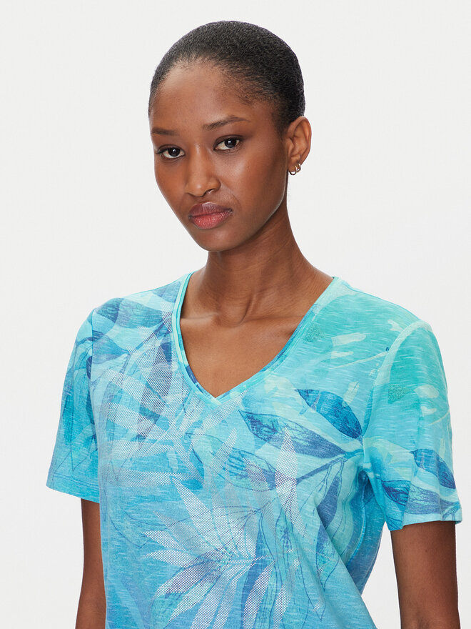 Olsen Olsen Camiseta 11105045 Azul Regular Fit