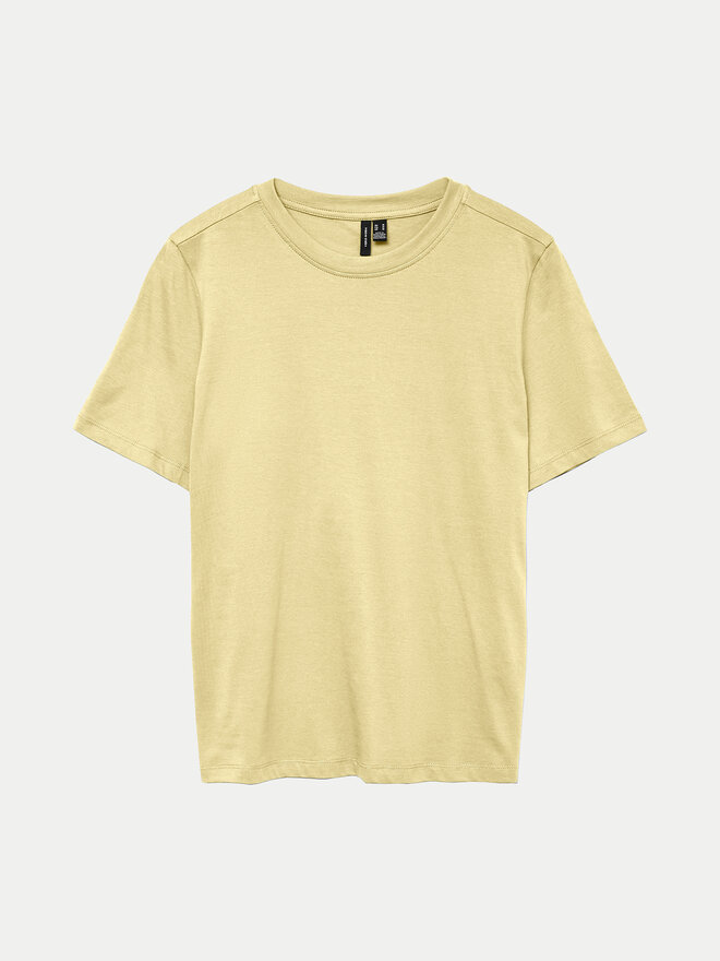 Vero Moda Vero Moda Camiseta Paulina 10316991 Amarillo Regular Fit