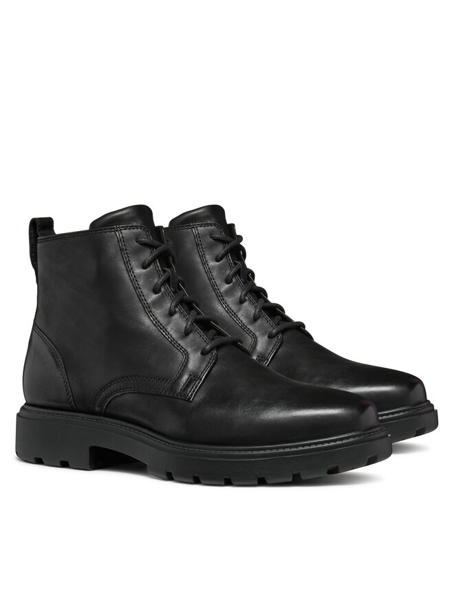 Geox Kotníková obuv Geox U Spherica Ec7 U46FRC 00043 C9999 Černá