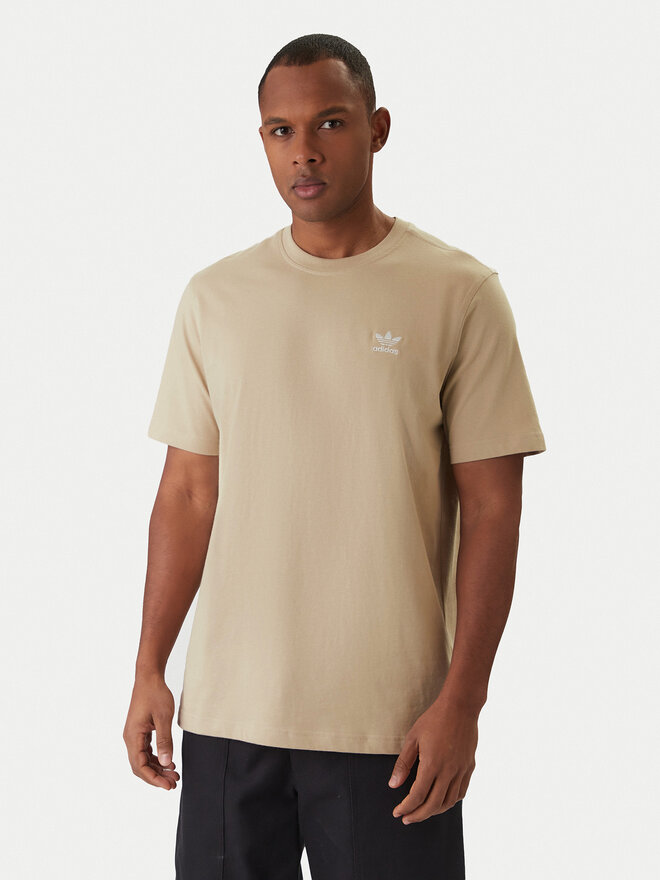 adidas adidas T-Shirt Trefoil Essentials KE1189 Beige Regular Fit