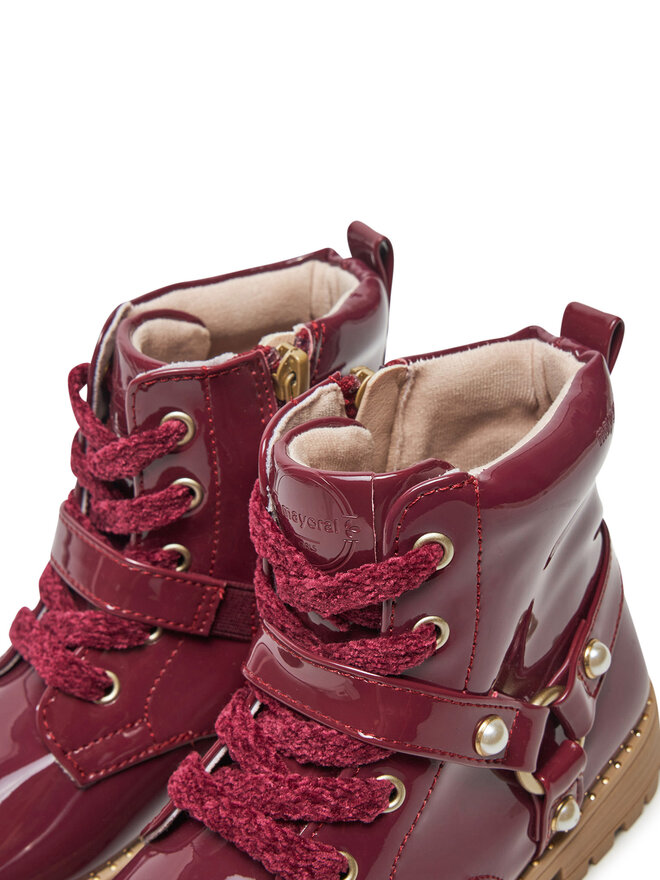 Mayoral Schnürstiefeletten Mayoral 46479 Dunkelrot