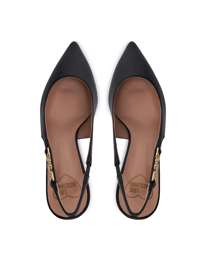 LOVE MOSCHINO Sandály LOVE MOSCHINO JA10487G0LIA0000 Černá