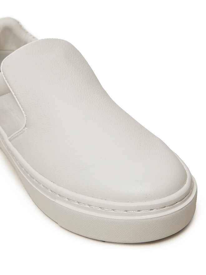 Calvin Klein Sneakersy Calvin Klein Cupsole Slip On HW0HW02297 Biały