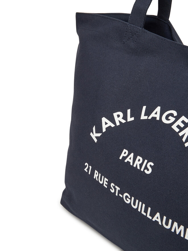 KARL LAGERFELD Torebka KARL LAGERFELD A1W50006 Granatowy