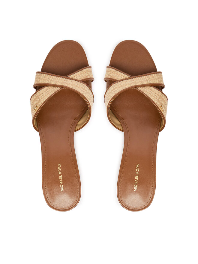 MICHAEL Michael Kors Pantoletten MICHAEL Michael Kors Cassidy Kitten 40S6CSMS2D Beige