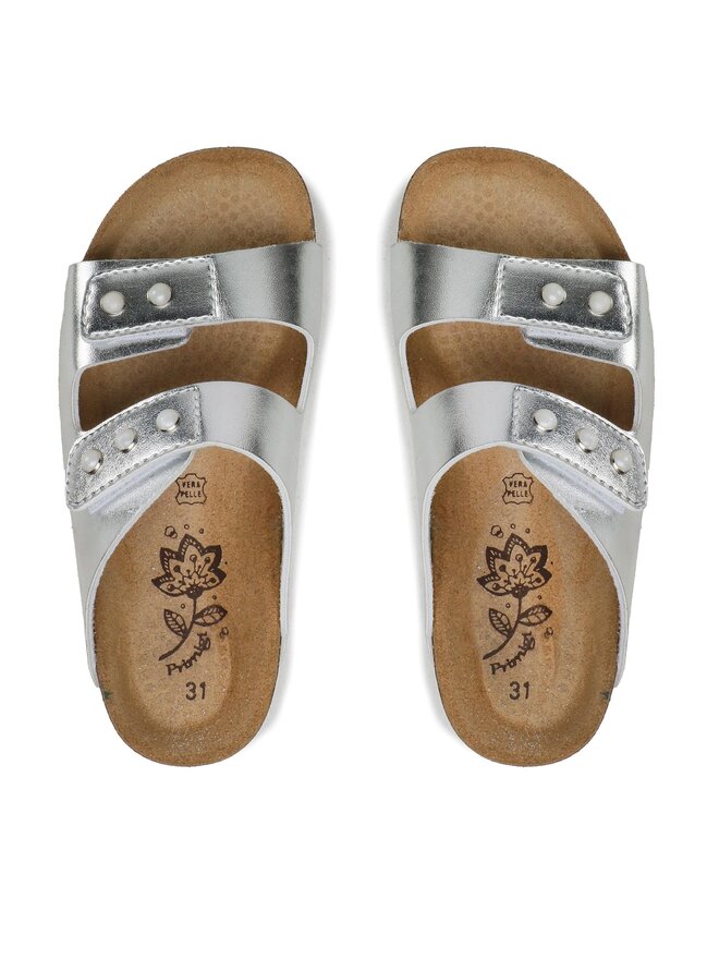 Primigi Klapki Primigi 3926111 D Srebrny