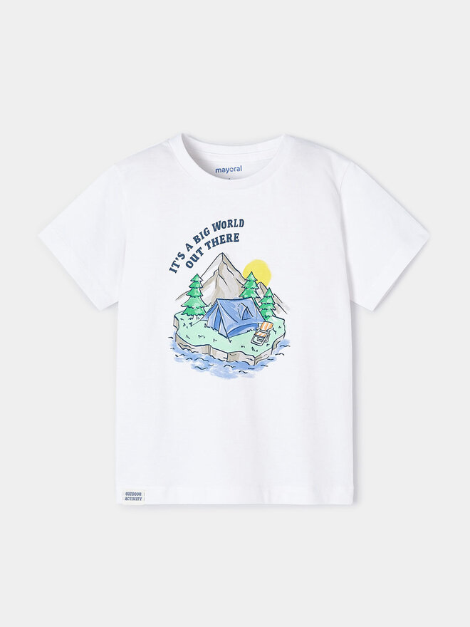 Mayoral Mayoral Σετ 2 T-Shirts 3005 Έγχρωμο Regular Fit