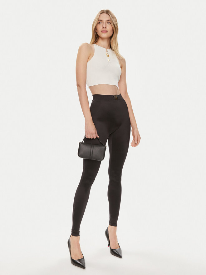 Elisabetta Franchi Elisabetta Franchi Топ TK-06B-42E2-V220 Écru Slim Fit