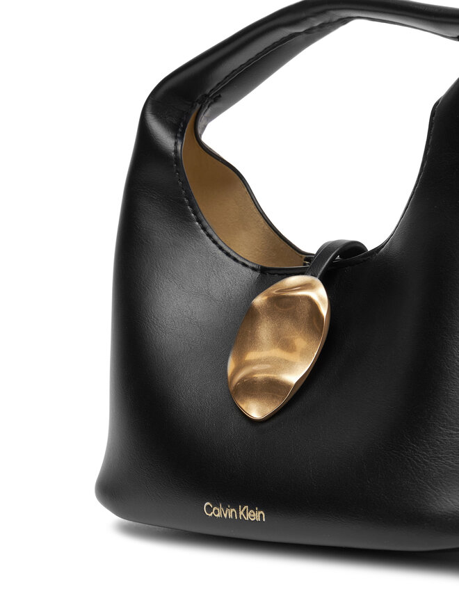 Calvin Klein Jeans Táska Calvin Klein Jeans Stone Lock Slouchy Crossbody Bag LV04K3177G Fekete