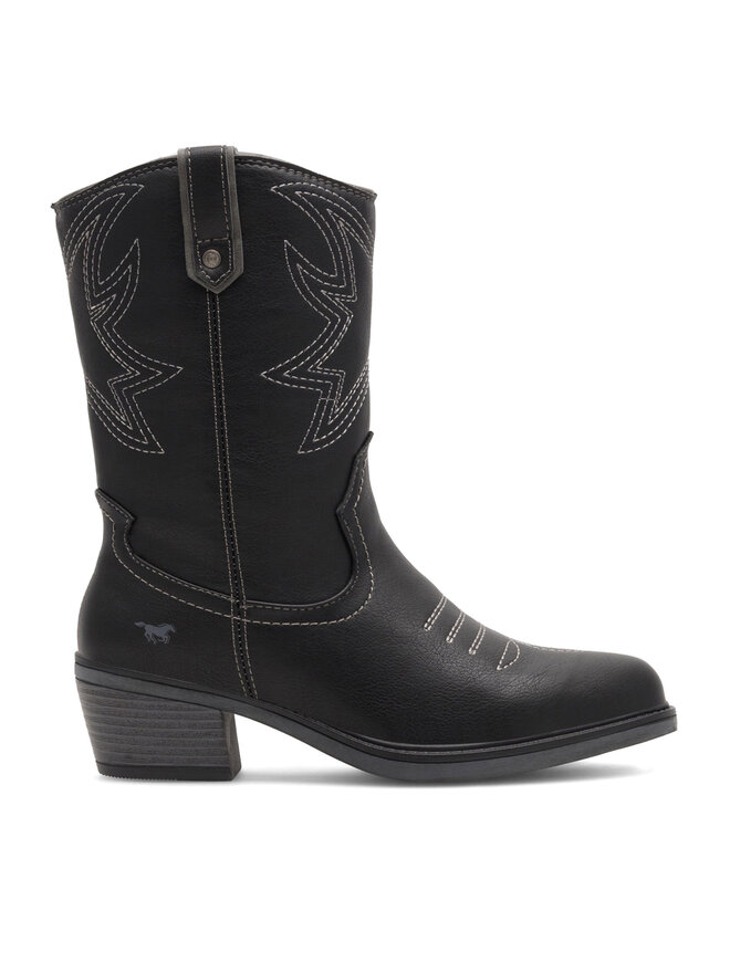 Mustang Cizme și botine cowboy Mustang 1478-503 Negru
