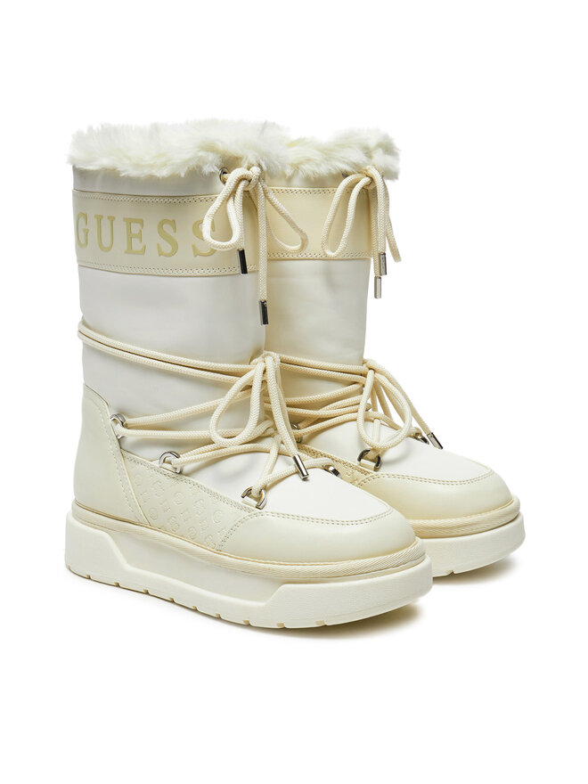 Guess Śniegowce Guess Undelo FLFUEL ELE11 Beżowy