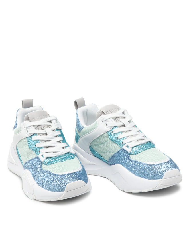 Guess Bestie3 Scarpe Da Ginnastica Donna - Chiusura Con Lacci, Materiale Sintetico - 2