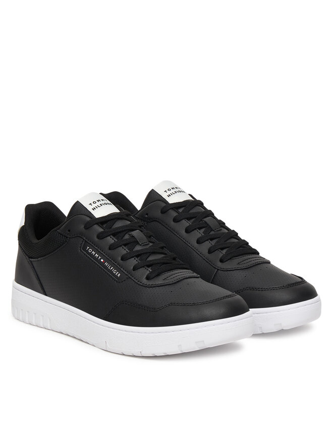 Tommy Hilfiger Sneakers Tommy Hilfiger Basket Core Lite Lth FM0FM05868 Schwarz