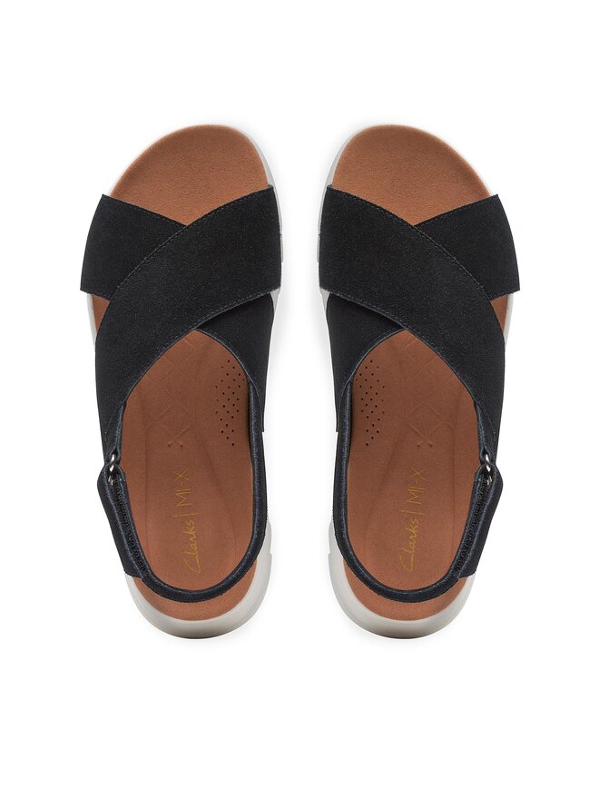 Clarks Σανδάλια Clarks DashLite Wish 26171948 Μαύρο