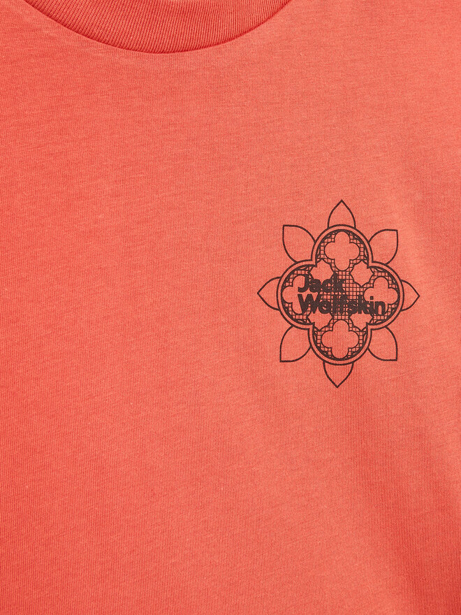 Jack Wolfskin Jack Wolfskin T-Shirt Teen Mosaic 1609841 Ροζ Regular Fit
