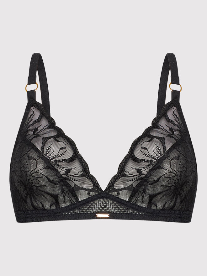 Chantelle Chantelle Bralette-BH Fleurs C12M80 Schwarz