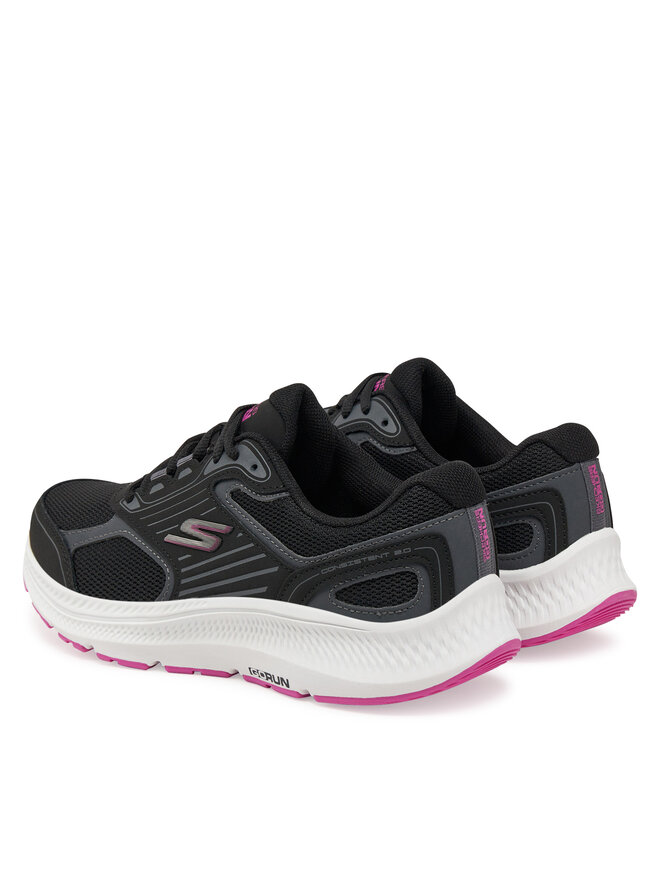 Skechers Sneakers Skechers GO RUN Consistent 2.0 128606/BKFS Negru