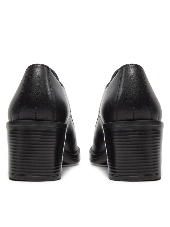 Geox Polobotky Geox D Serilda 60 D46XXD 00043 C9999 Černá