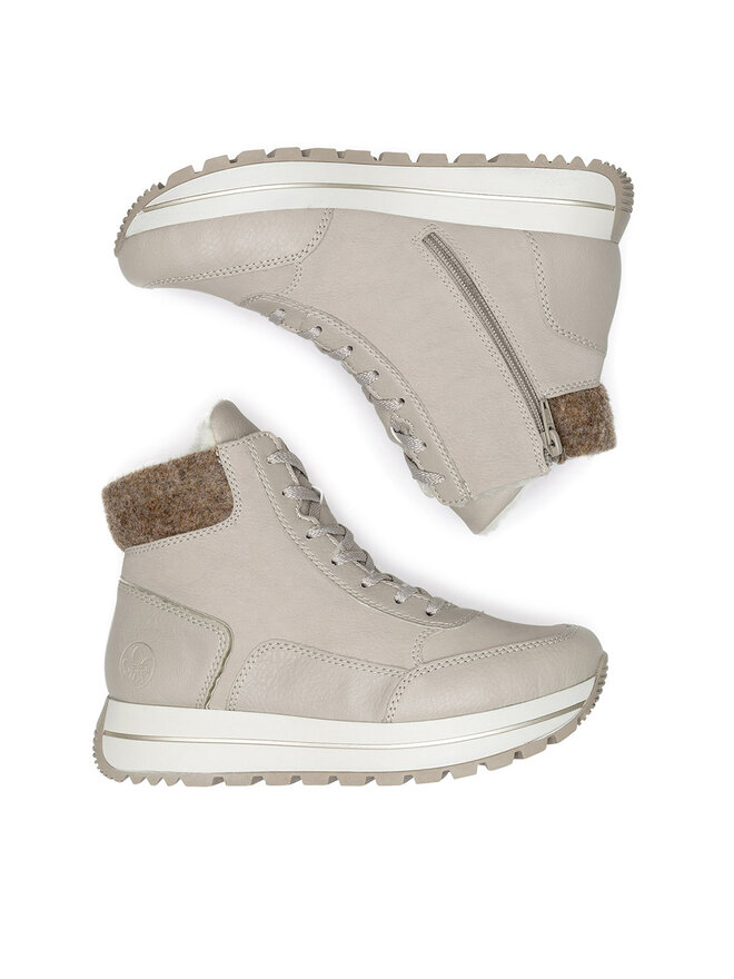 Rieker Polokozačky Rieker N4008-60 Béžová