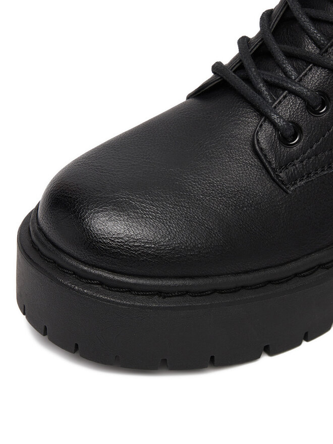 DeeZee Botines planos DeeZee CEO-H120101-01 Negro