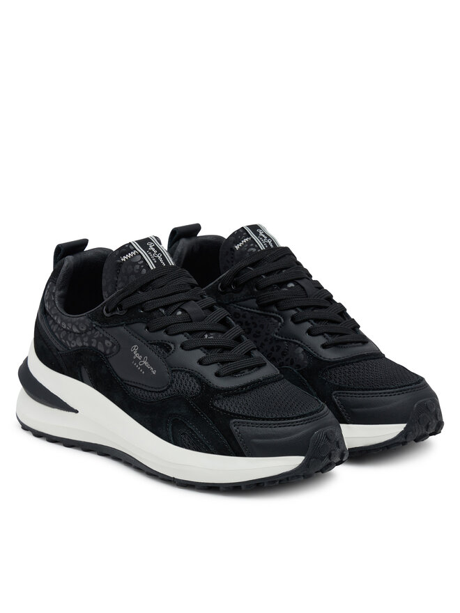 Pepe Jeans Сникърси Pepe Jeans Winslow One PLS600012 Черен