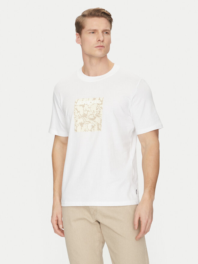 Jack&Jones Jack&Jones Marškinėliai Tarmac 12273239 Balta Regular Fit