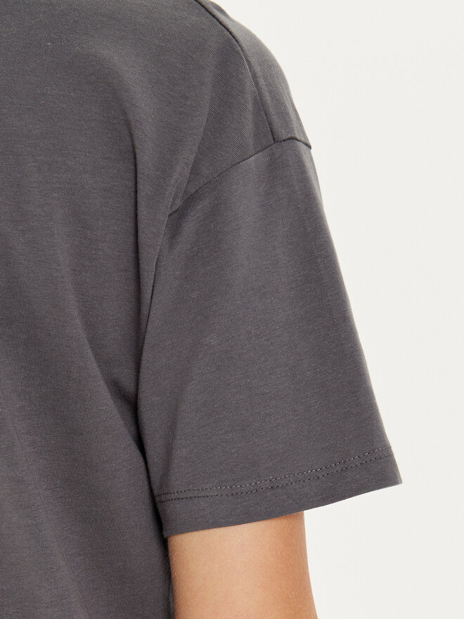 Brave Soul Brave Soul T-Shirt LTS-568JEMIMA Grau Oversize