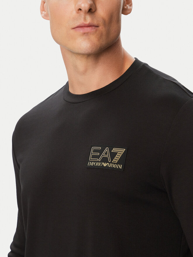 EA7 Emporio Armani EA7 Emporio Armani Longsleeve 7M002240 AF13739 UC001 Schwarz Regular Fit