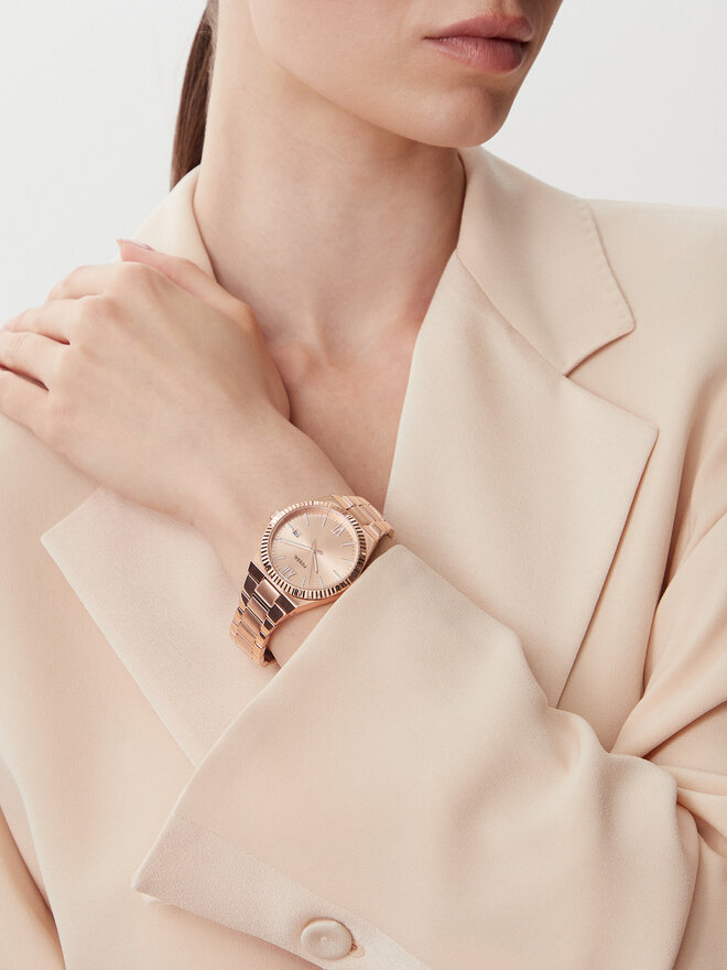 Fossil Годинник Fossil ES5258 Золотий