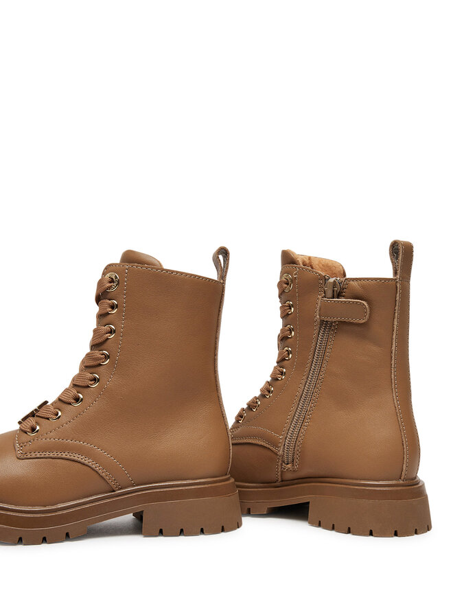 Tommy Hilfiger Botas Tommy Hilfiger Lace-Up Bootie T3A5-33568-0092 M Marrón