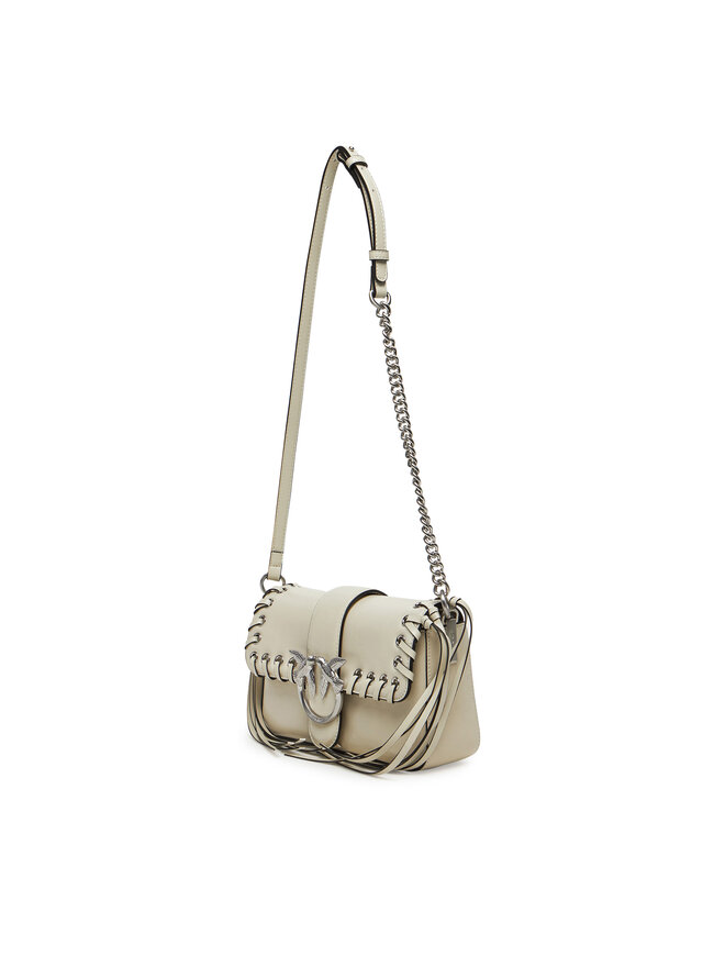 PINKO Rankinė PINKO Love One Mini Slouchy Fl PE 25 PLTT 104340 A28D Smėlio