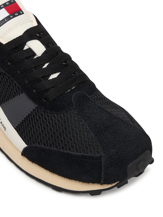Tommy Jeans Sneakers Tommy Jeans Tjw Retro Runner Archive EN0EN03013 Schwarz