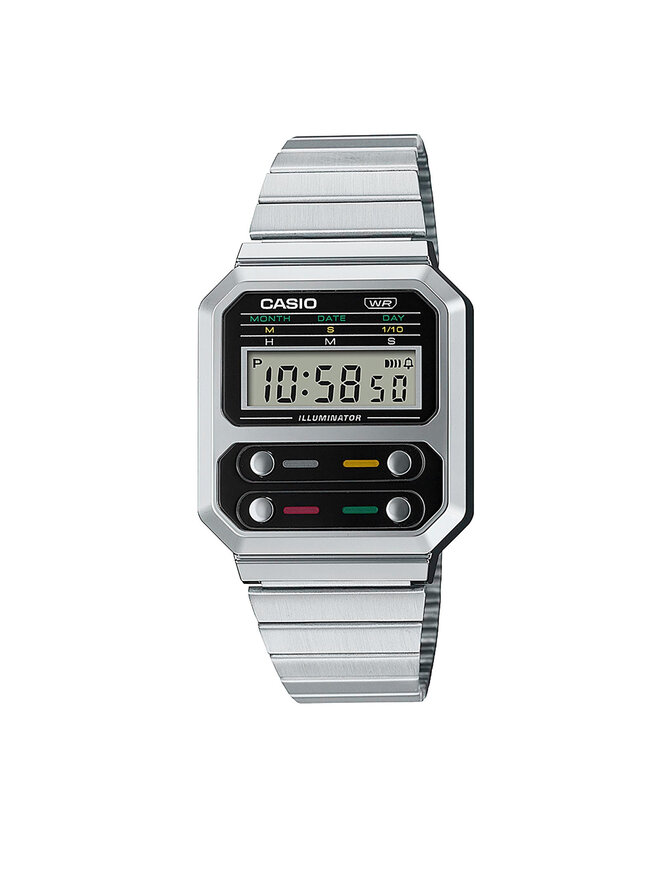 Casio illuminator silver clearance