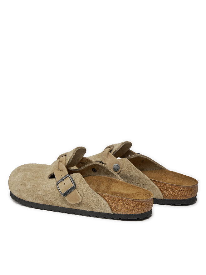 Birkenstock Papucs Birkenstock Boston Braided 1026694 Barna