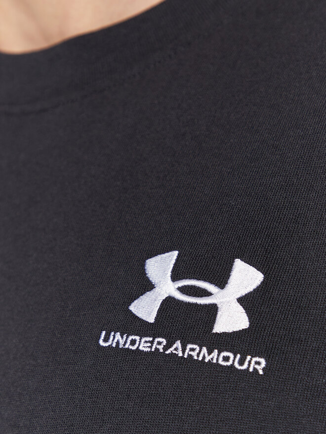 Under Armour Under Armour Marškinėliai Ua Logo Embroidered 1373997 Juoda Relaxed Fit