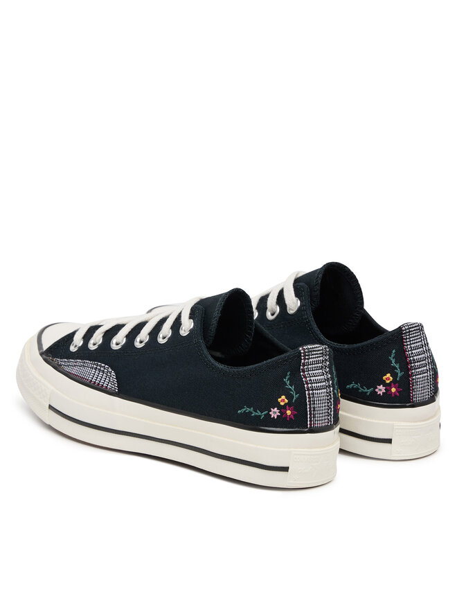 Converse Teniși Converse Chuck 70 Varsity Vines A15549C Negru