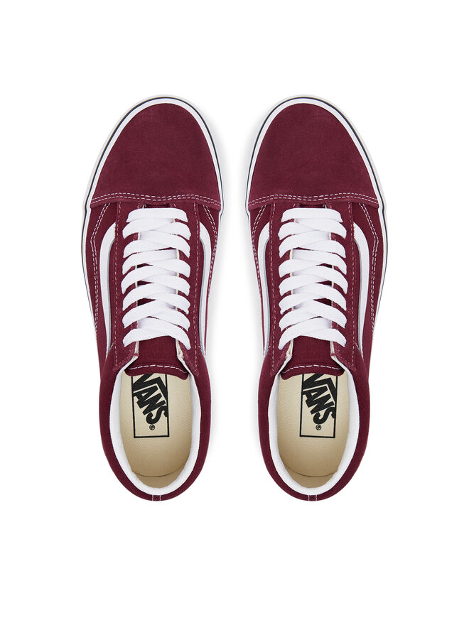 Vans Sneakers aus Stoff Vans Old Skool VN000CR5ZCF1 Dunkelrot