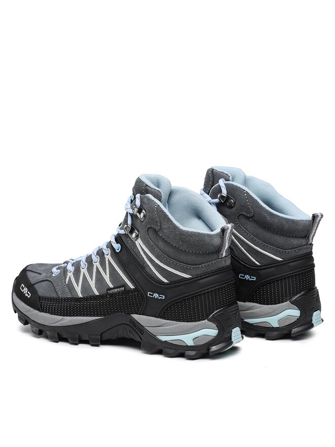 CMP Туристически CMP Rigel Mid Wmn Trekking Shoes Wp 3Q12946 Сив