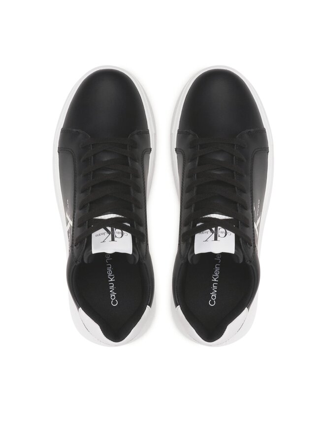 Calvin Klein Jeans Sneakers Calvin Klein Jeans Chunky Cupsole Monologo YM0YM00681 Negru